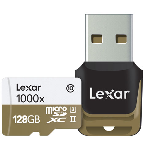Lexar microSDXC UHS-II 1000x con Reader 3.0 al CES 2015